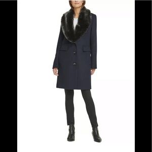 Donna Karan New York wool coat